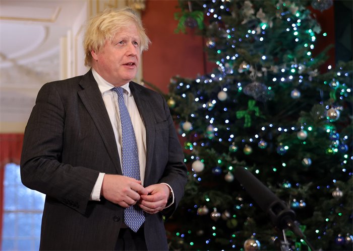 Picture emerges of Boris Johnson at Downing Street Christmas party