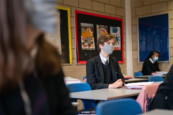 Calls for 'caution' as classroom face coverings scrapped