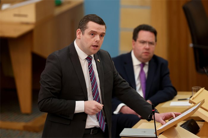 Douglas Ross piles pressure on John Swinney over ferries row