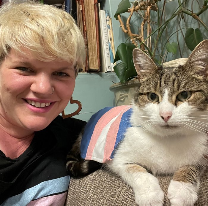 Politicians and their pets: Cllr Alys Mumford and her cats Daisy and Henry