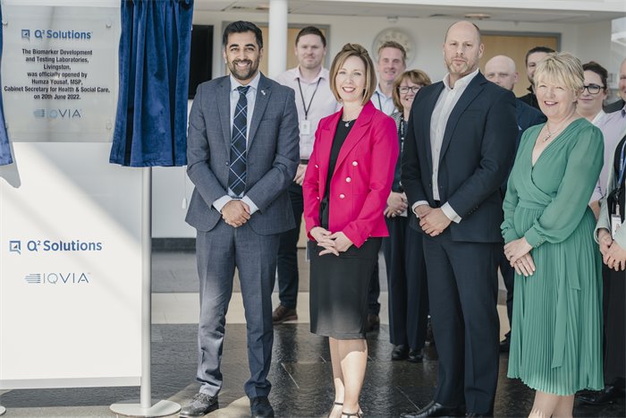 Associate Feature: Humza Yousaf opens new genomics facility in Livingston