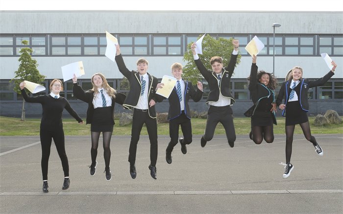 Exam results day: Pass rates slip to 'near record' levels
