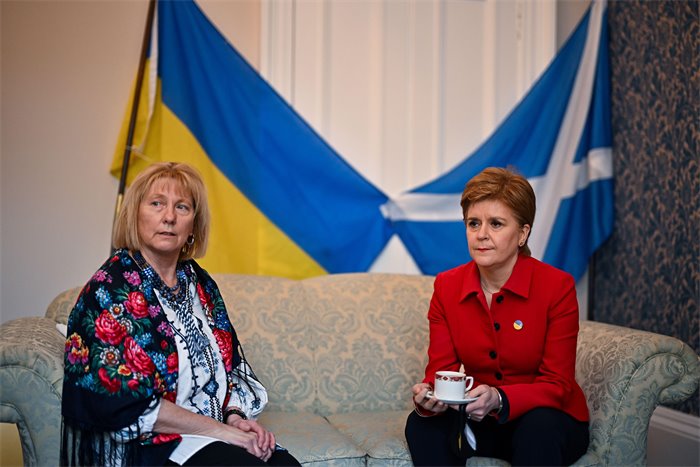 Nicola Sturgeon offers ‘continued solidarity’ to Ukraine