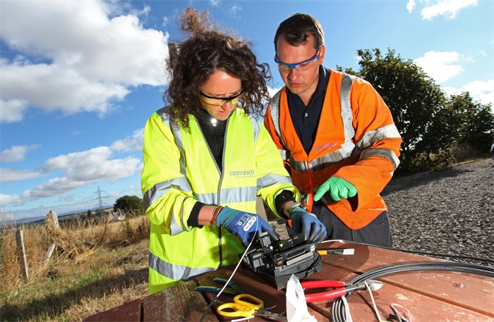 Mairi Gougeon gets up to speed on broadband