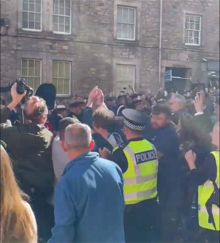 Prince Andrew heckled as Queen's coffin taken through Edinburgh