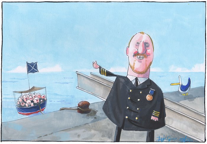 Sketch: Neil Gray defends Boats for Ukraine scheme