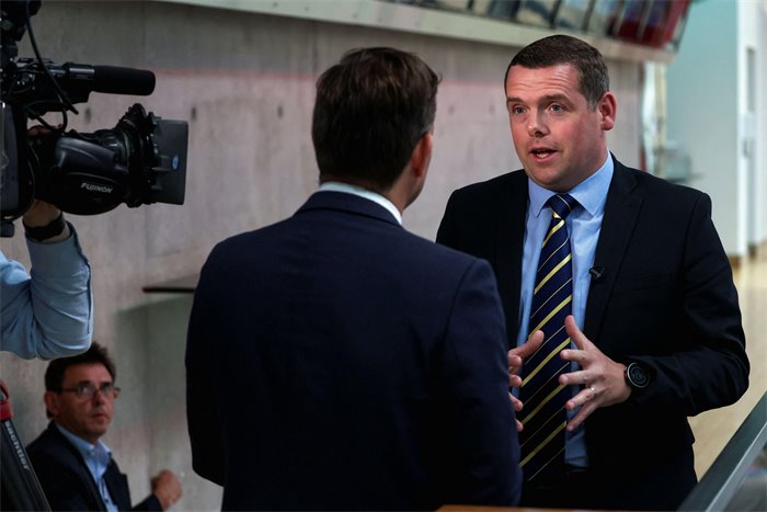 Douglas Ross praises Chancellor's tax U-turn in conference pitch to 'rural and working Scotland'