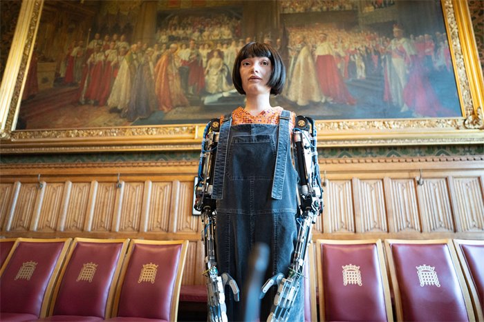 AI robot makes history by giving evidence to parliamentary inquiry