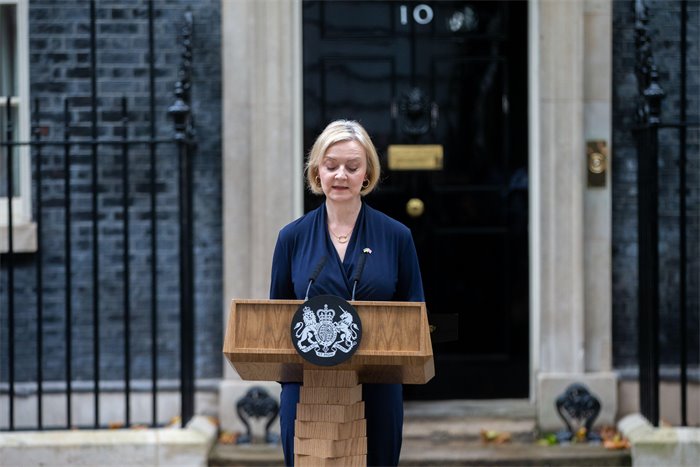 Liz Truss resigns as prime minister