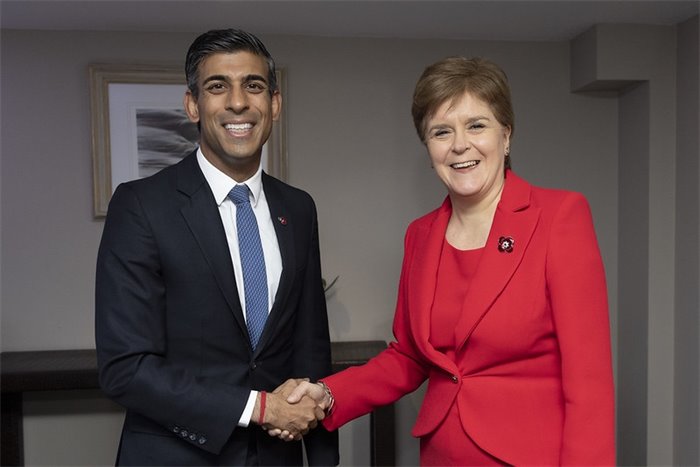 Sturgeon hails 'constructive' meeting with Prime Minister Rishi Sunak