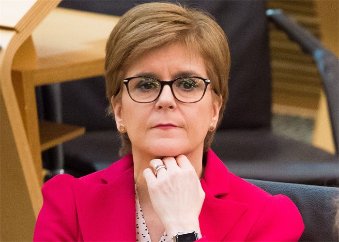 Sturgeon and Ross clash over shipbuilding in independent Scotland