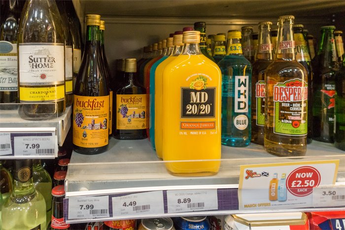 Scots purchasing less alcohol as sales rise in England and Wales since minimum unit pricing