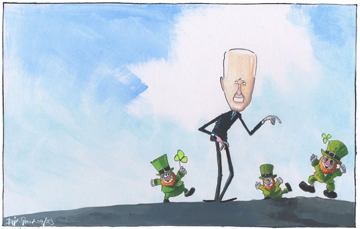 Sketch: Joe Biden is very Irish, to be sure