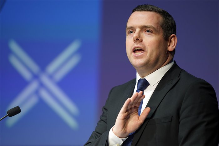 Douglas Ross criticises language used by Nicola Sturgeon to describe opponents of gender reform