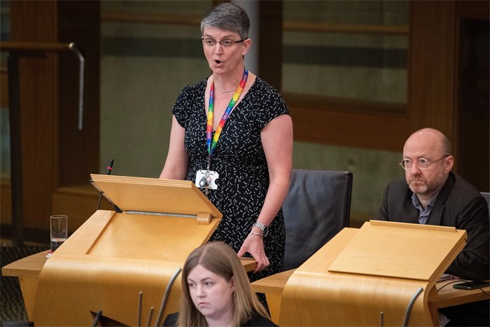 Green MSP Maggie Chapman censured for rules breach during meeting on gender reform