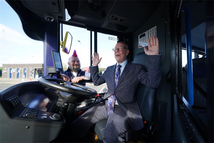 The UK’s first driverless bus service begins in Edinburgh