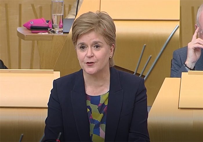 Nicola Sturgeon calls for ‘more mature debate’ in first Holyrood speech as backbencher