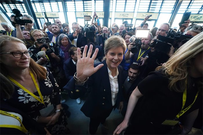 Nicola Sturgeon backs SNP’s new independence strategy