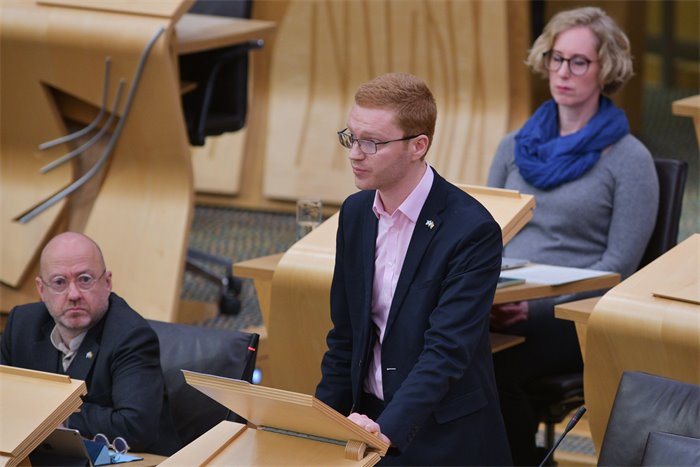 Green MSP accused of 'trying to shut down' Scottish Parliament in arms protest row