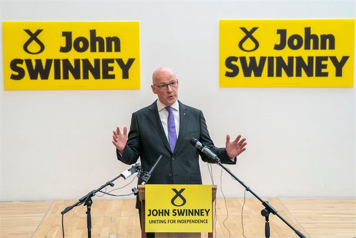 In full: John Swinney’s leadership speech