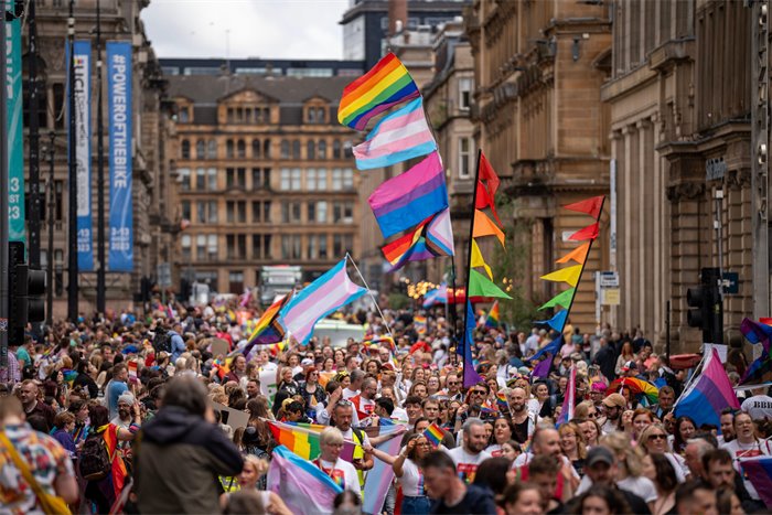 Political parties banned from Glasgow Pride