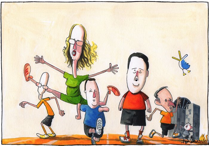 Sketch: Neil Bibby foreshadows a win