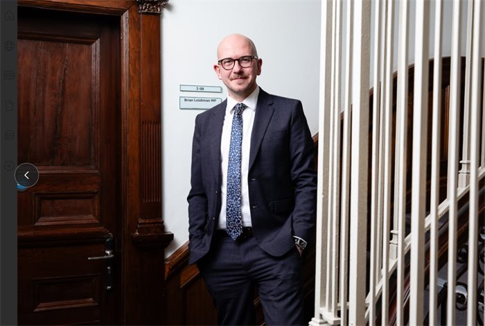 Labour backbencher Brian Leishman in running for Scottish MP of the Year