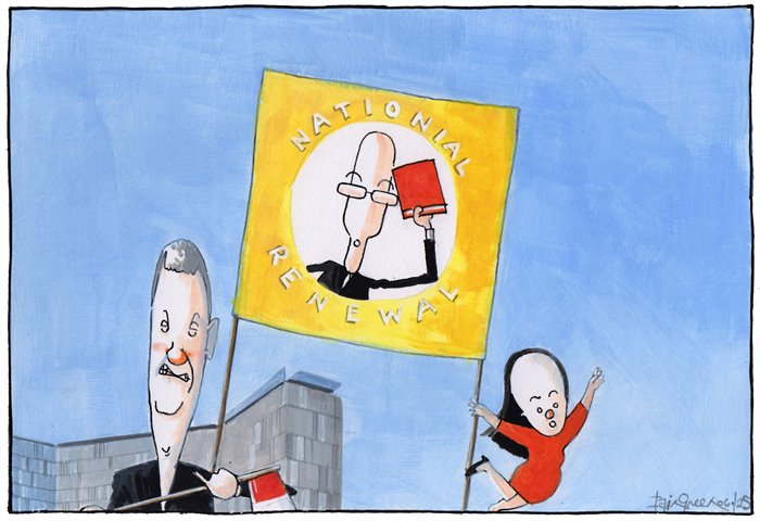 Sketch: John Swinney nicks Keir Starmer’s slogan
