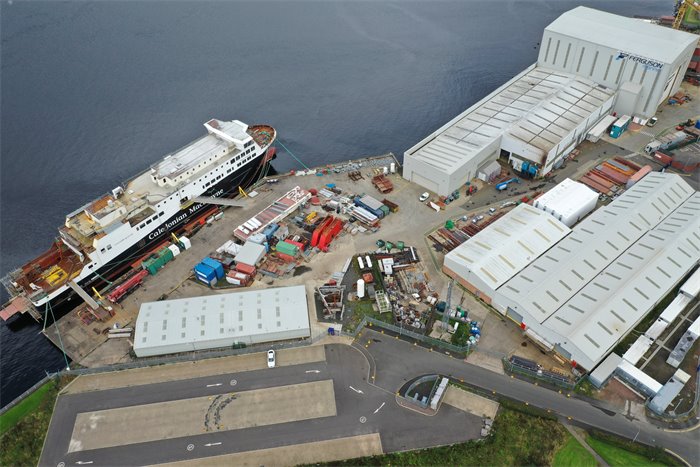 Ferguson Marine wins contract to build parts for Royal Navy warship