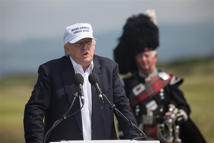 Donald Trump to visit Scotland next week, White House confirms