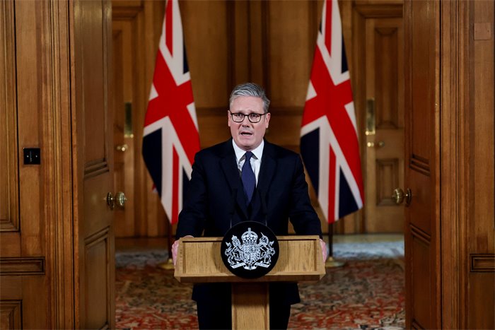 Keir Starmer announces plan to recognise Palestinian state