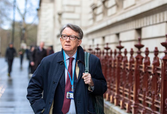 Keir Starmer sacks Peter Mandelson as ambassador to US