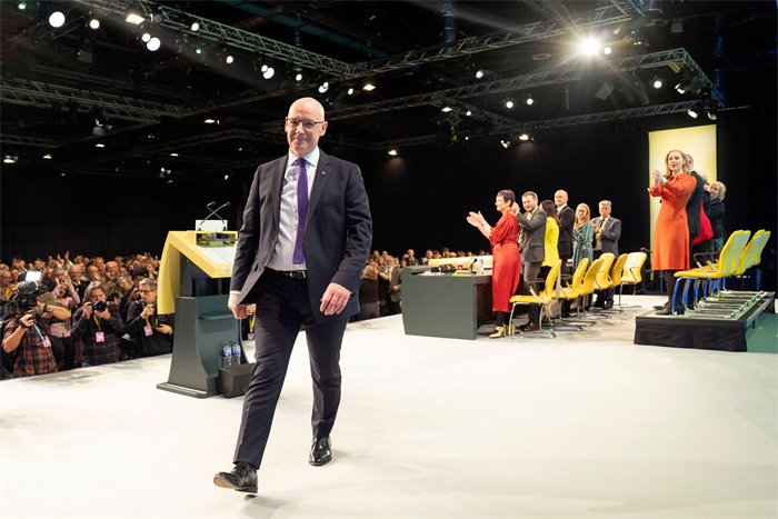 That’s Entertainment: John Swinney on-song at SNP conference