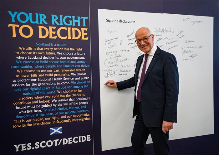 John Swinney urged to 'come clean' over his independence plans