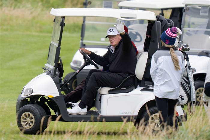 Scottish and UK Government row over cost of Trump visit