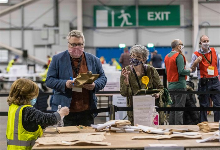 No overnight count for 2026 Holyrood election