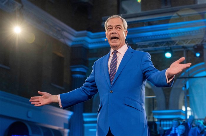 Reform UK receives millions more from crypto investor