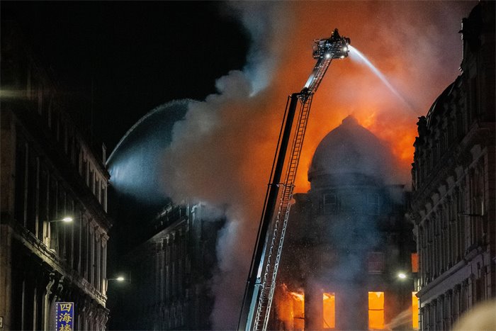 Glasgow fire is ‘wake-up call’ to service cuts, says Anas Sarwar