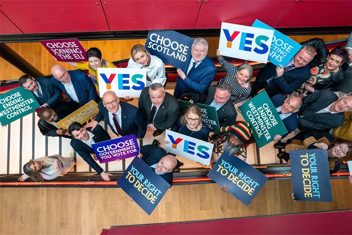 Independence will lock Nigel Farage out of politics, John Swinney claims on first day of campaign