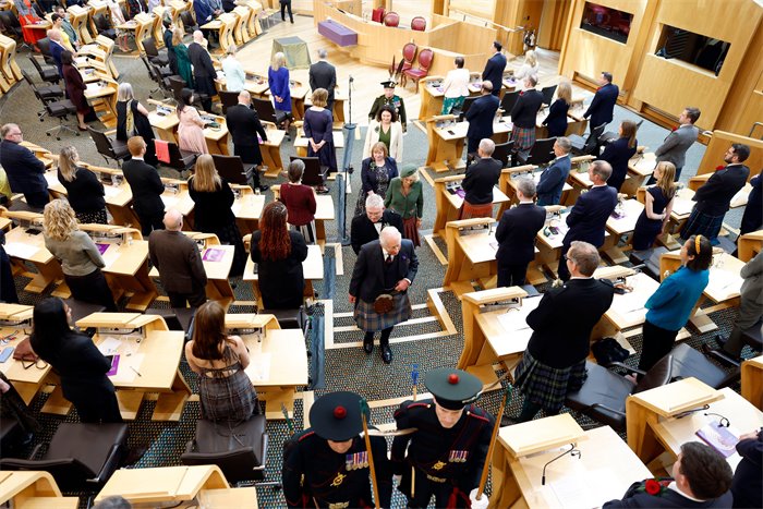 Fewer than half of MSPs disclose whether they are male or female