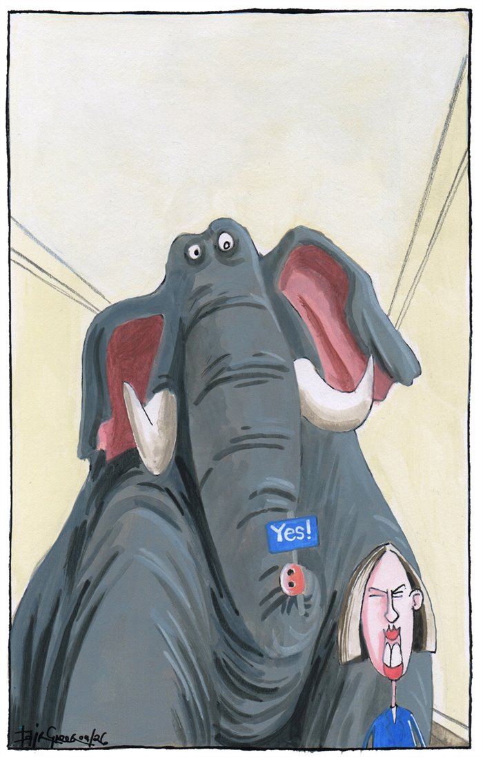 Sketch: Jenny Gilruth addresses the elephant in the room