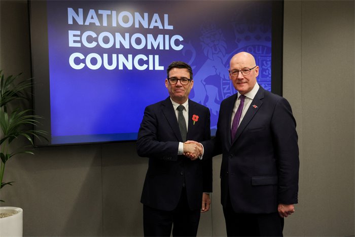 Andy Burnham and John Swinney hail ‘constructive’ talks about devolution