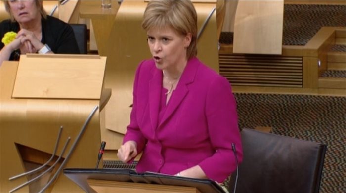 Tears at FMQs over refugee crisis