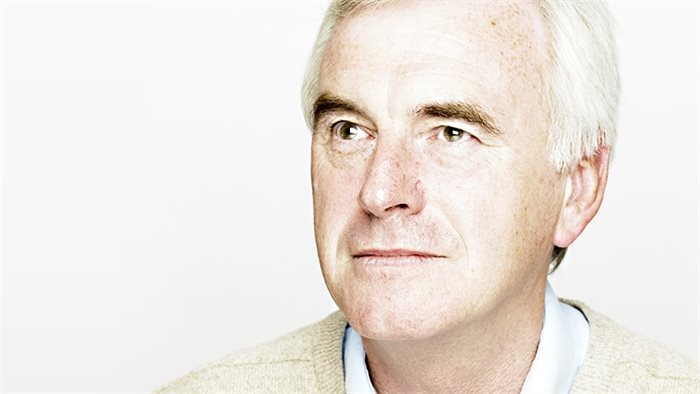 John McDonnell in 2006 as he challenged Gordon Brown