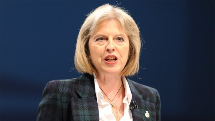 Theresa May under fire for refugees speech