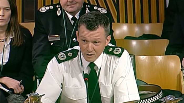 Detective accuses Police Scotland deputy chief constable of 