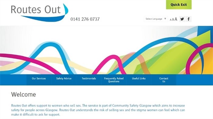 New support services for sex workers launched in Glasgow