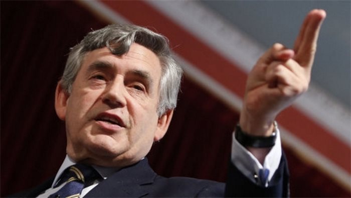 Gordon Brown says leaving EU 'would not be in tune with the Churchillian spirit'