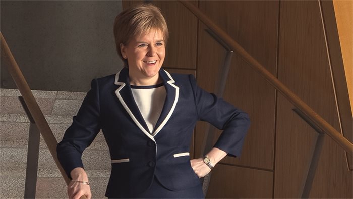 Nicola Sturgeon elected as First Minister by Scottish Parliament