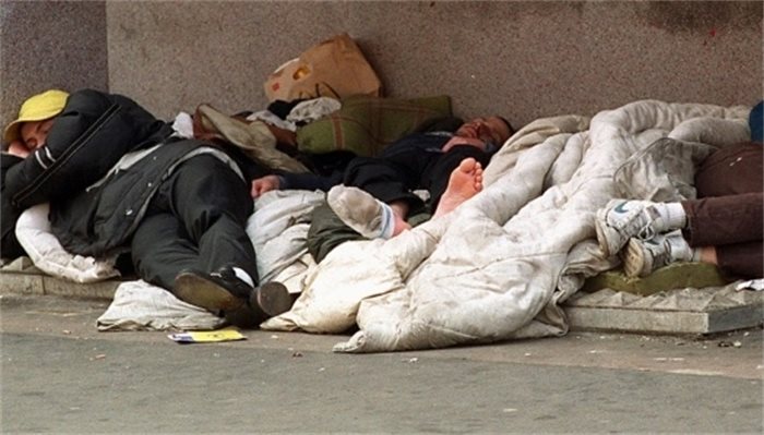 European citizens rough sleeping in Scotland face being arrested and removed from the UK